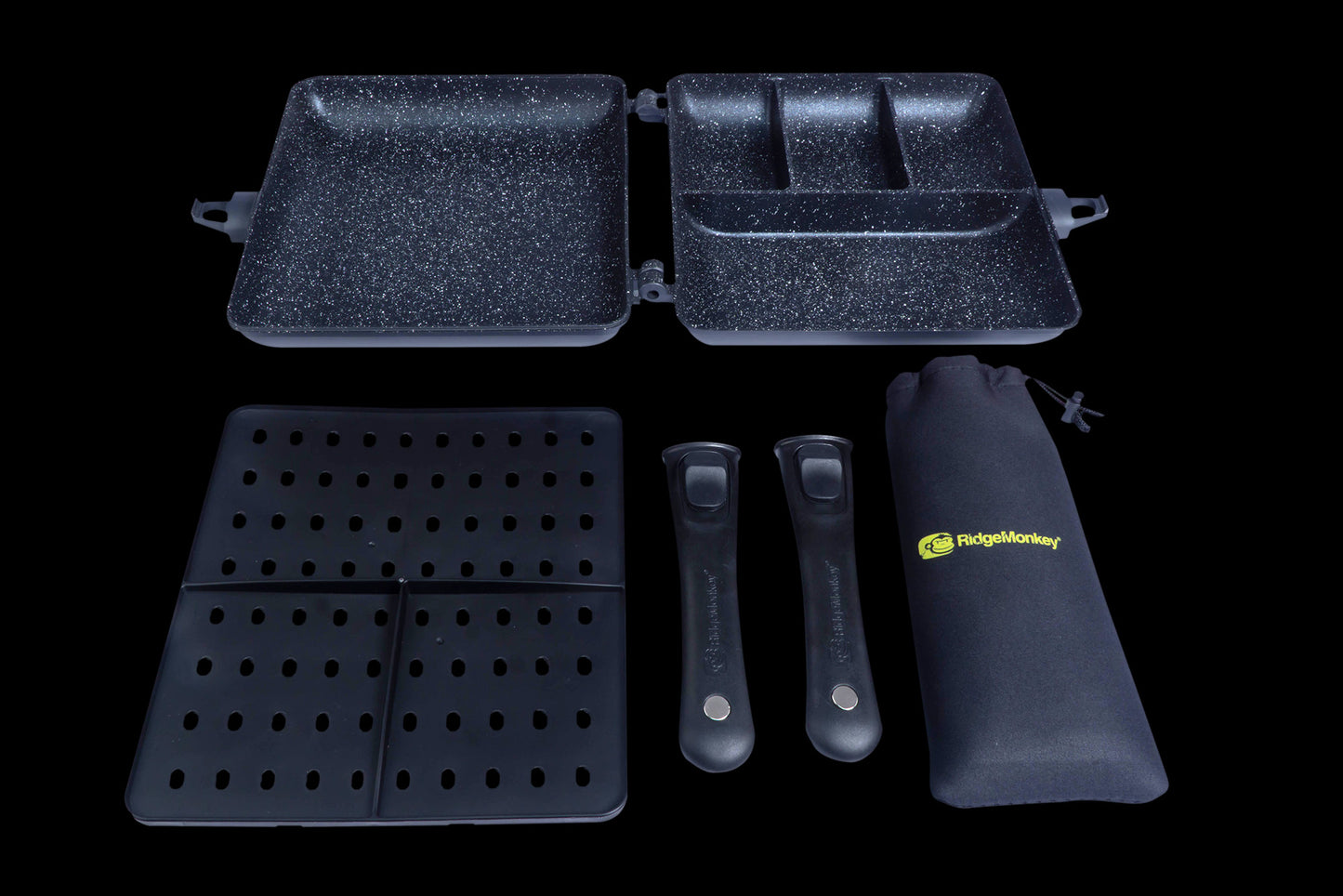 RIDGEMONKEY RIDGEMONKEY Combi and Steamer XXL Granite - Parkfield Angling Centre