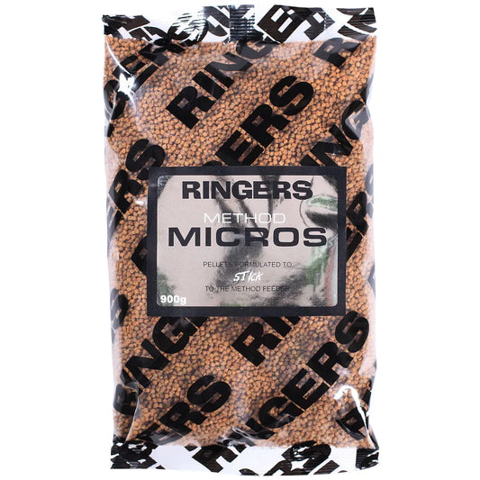 RINGERS RINGERS Method Micro Pellets - (2mm) 900g  - Parkfield Angling Centre