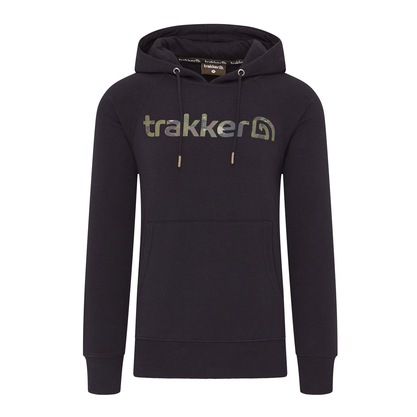 TRAKKER TRAKKER CR Logo Hoody Black Camo - Parkfield Angling Centre