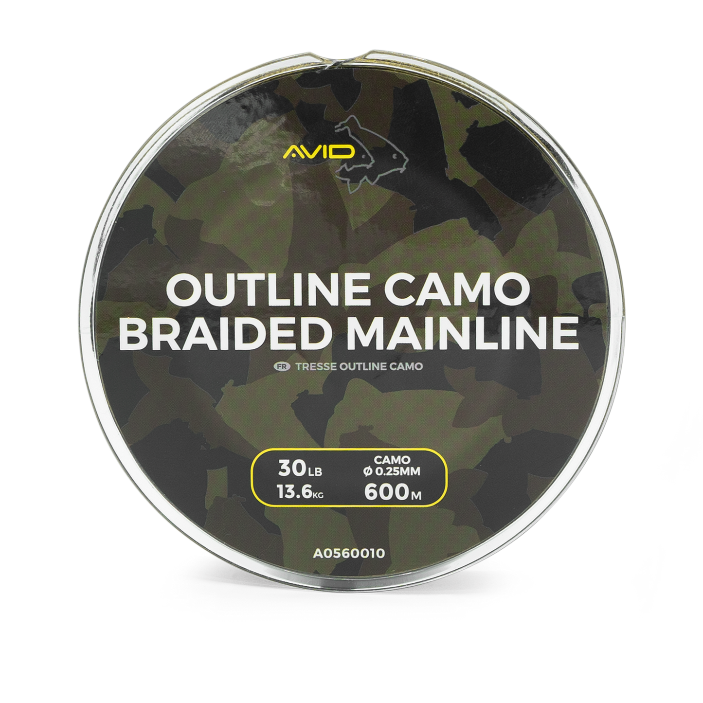 AVID AVID Outline Camo Braided Mainline 30lb 600M - Parkfield Angling Centre