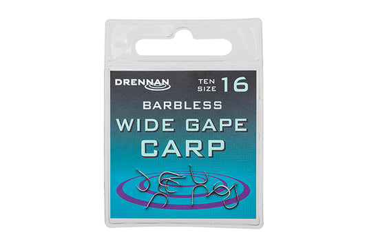 DRENNAN DRENNAN Barbless Wide Gape Carp  - Parkfield Angling Centre