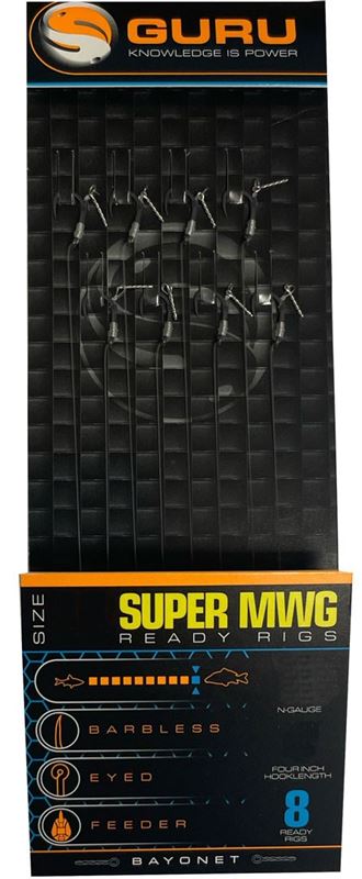 GURU GURU SMWG Bayonet Rigs 4" - Parkfield Angling Centre