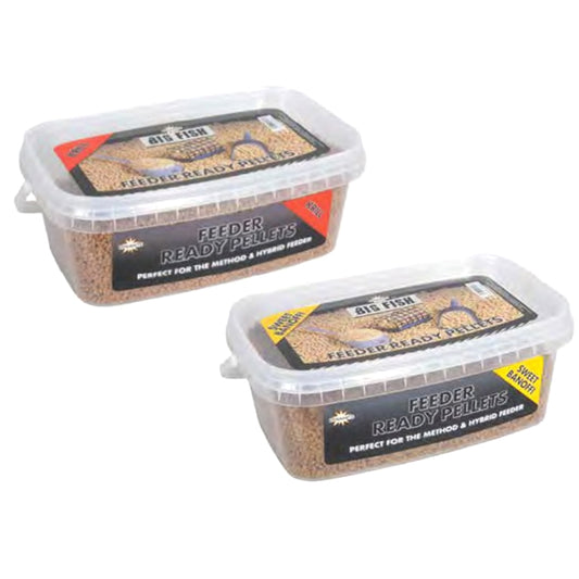 DYNAMITE DYNAMITE Big Fish Feeder Ready Pellets Sweet Banoffi 2mm 1.2kg - Parkfield Angling Centre
