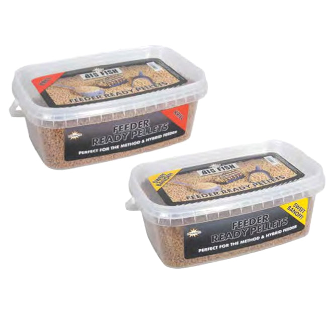 DYNAMITE DYNAMITE Big Fish Feeder Ready Pellets Krill 2mm 1.2kg - Parkfield Angling Centre