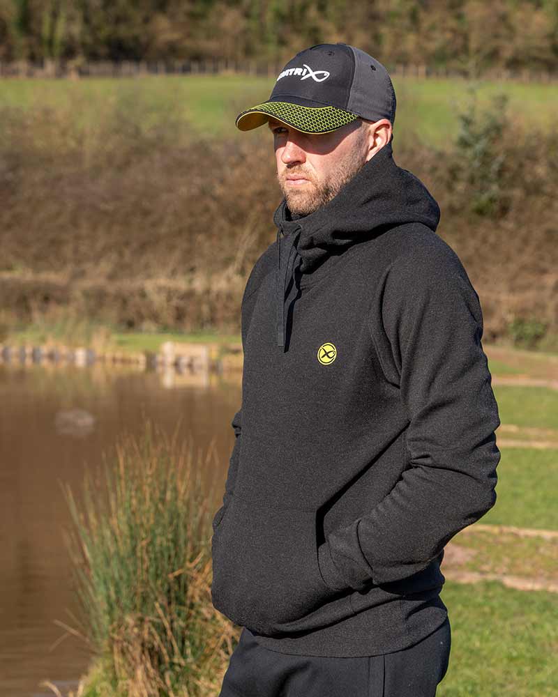 MATRIX MATRIX Black Marl Hoody - Parkfield Angling Centre