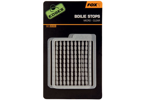 FOX FOX Edges boilie stops standard clear - Parkfield Angling Centre