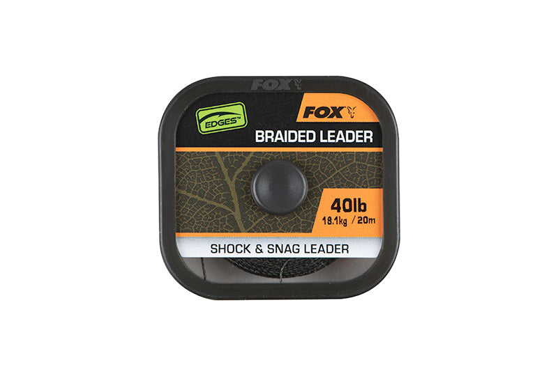FOX FOX Naturals Braided Leader X20M - Parkfield Angling Centre