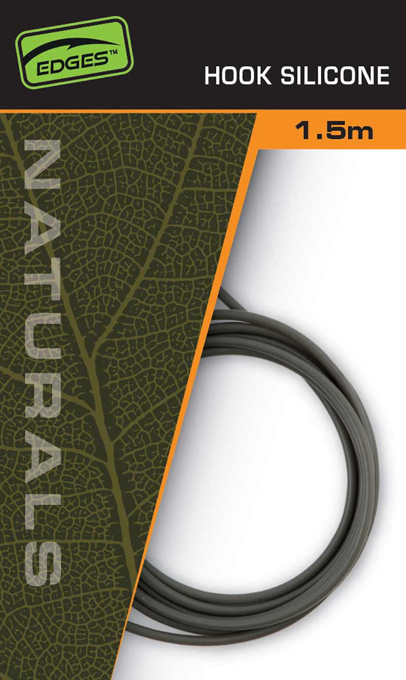FOX FOX Edges Naturals Hook Silicone x 1.5m - Parkfield Angling Centre
