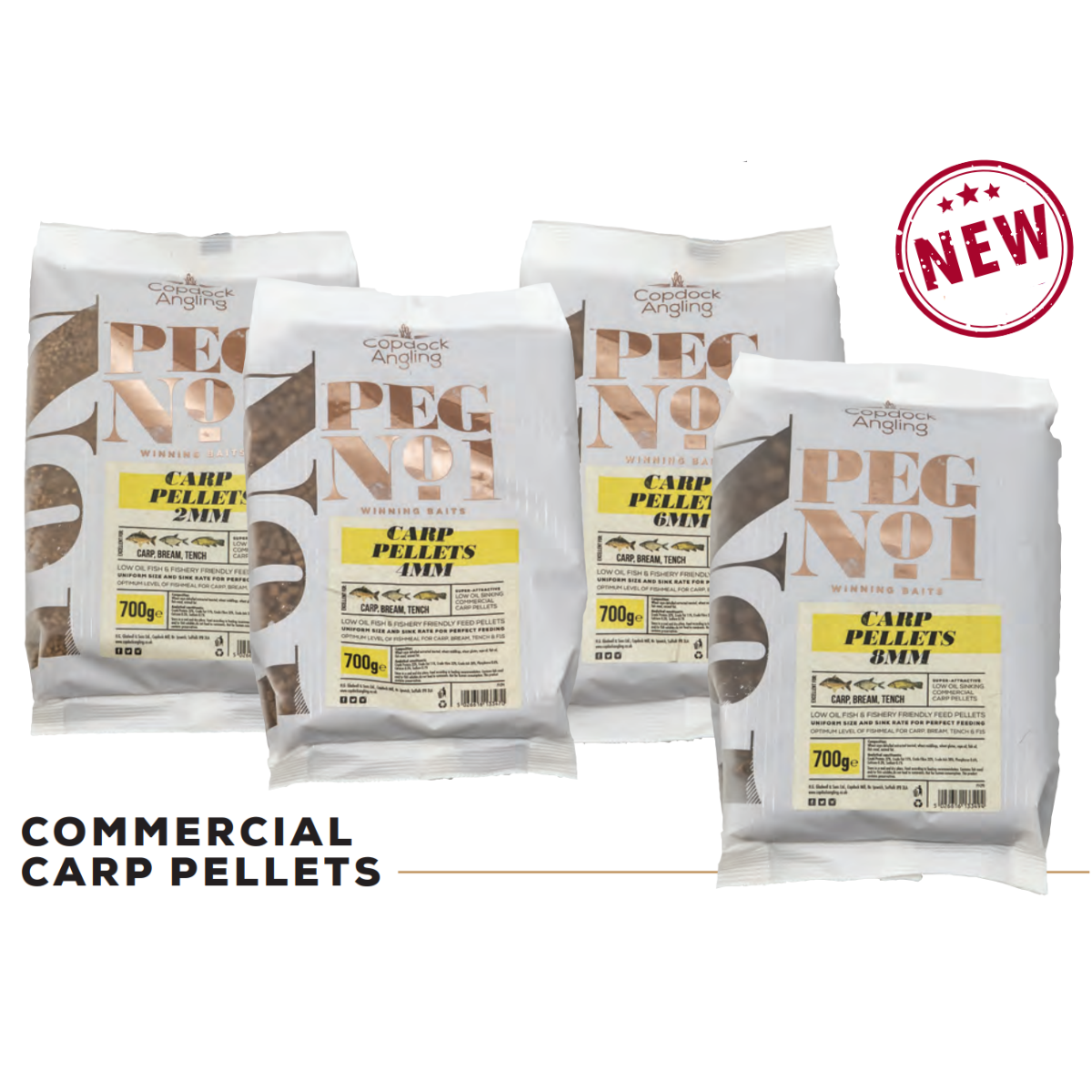PEG ONE PEG ONE Carp Pellets 700g - Parkfield Angling Centre
