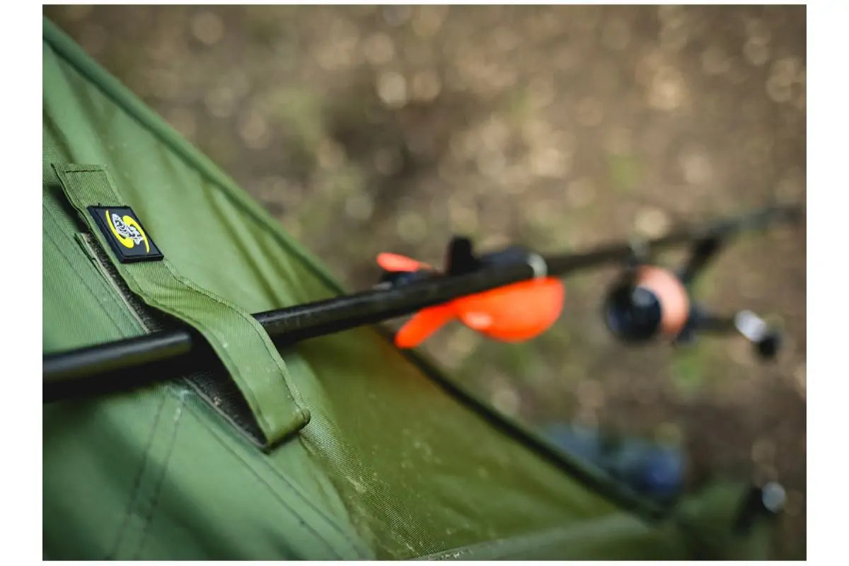 Parkfield Angling Centre CARP SPIRIT Bundle - Razorback Brolly with Zip in Front - Parkfield Angling Centre