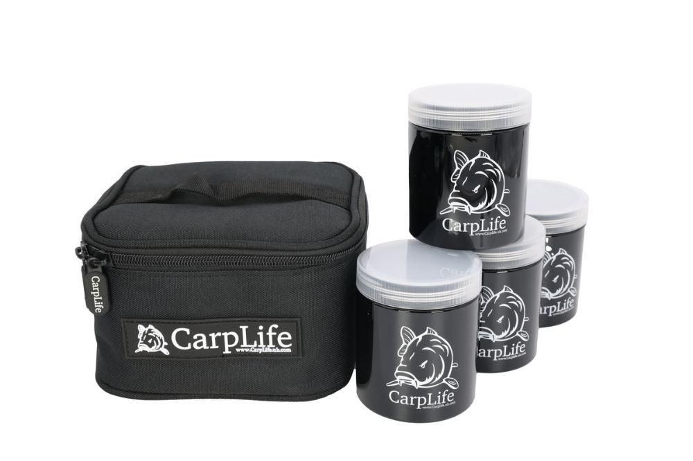 CARPLIFE CARPLIFE Glug Pot Bag with 4 Pots - Parkfield Angling Centre