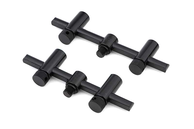 FOX FOX Black Label Slim Adjustable 3 Rod Buzz bars (220mm - 250mm) - Parkfield Angling Centre