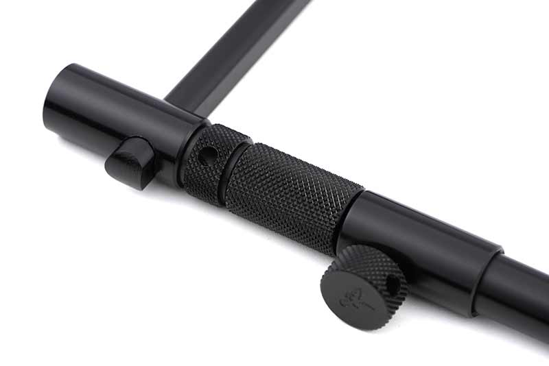 FOX FOX Black Label Slim Adjustable 3 Rod Buzz bars (220mm - 250mm) - Parkfield Angling Centre