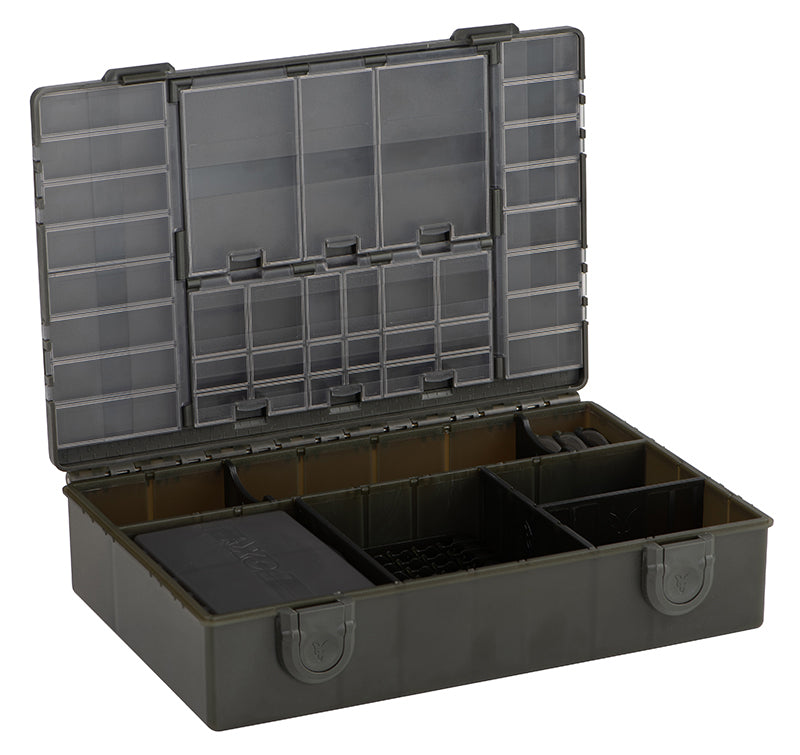 FOX FOX EDGES "loaded" medium tackle box  - Parkfield Angling Centre