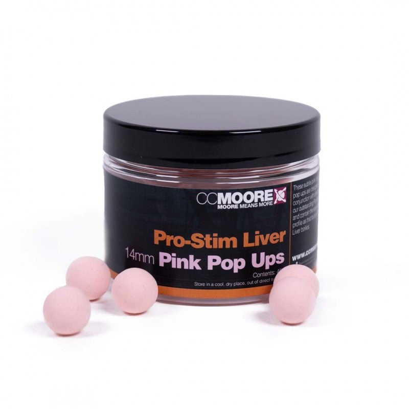 CC MOORE CC MOORE Pro-Stim Liver Pop Ups 14mm (45) - Parkfield Angling Centre