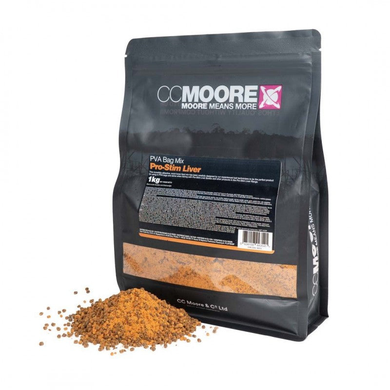 CC MOORE CC MOORE Pro-Stim Liver PVA Bag Mix 1kg  - Parkfield Angling Centre