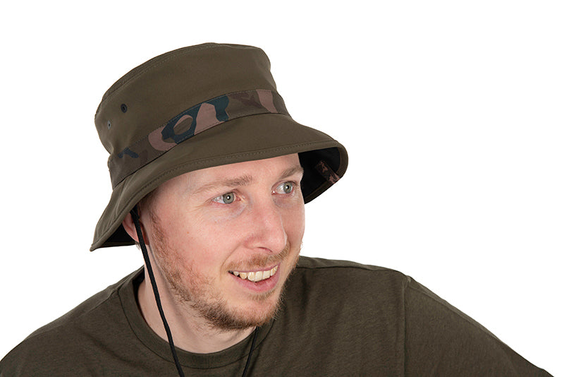 FOX FOX Khaki / Camo Boonie Hat - Parkfield Angling Centre
