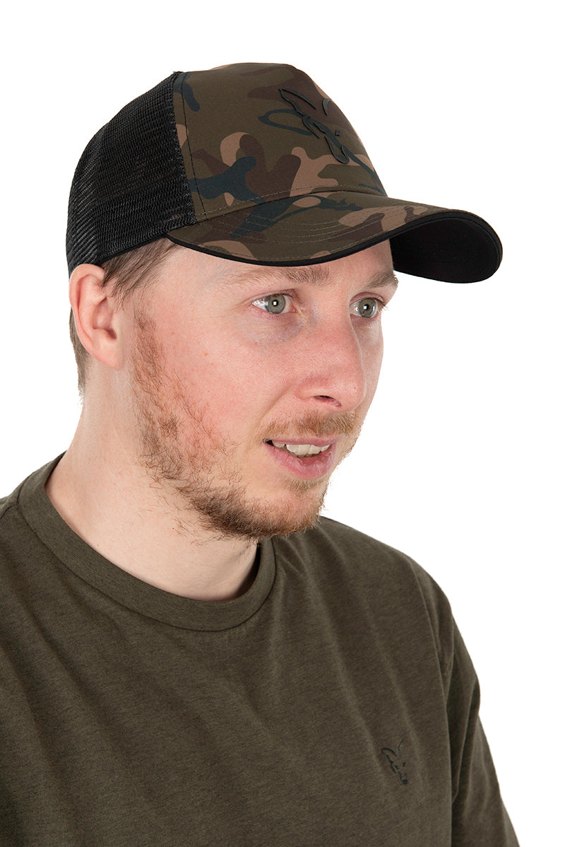 FOX FOX Camo Trucker Hat - Parkfield Angling Centre