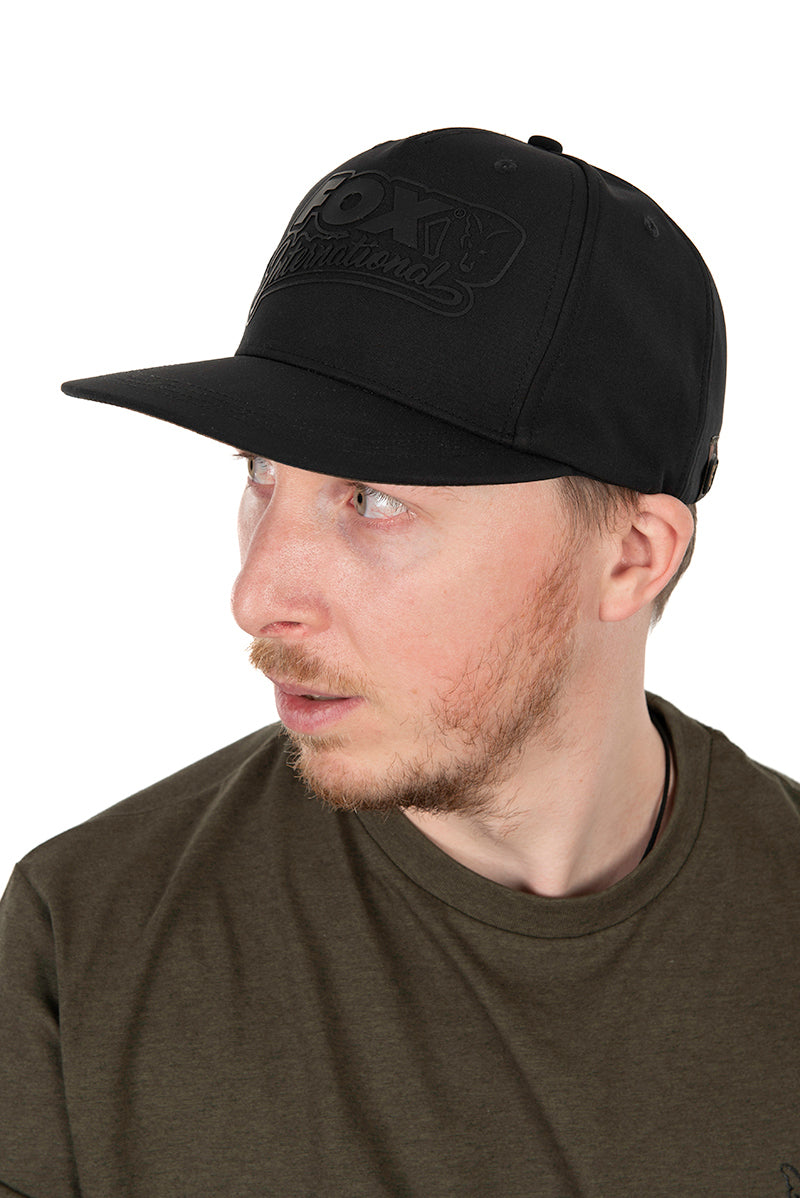 FOX FOX Black / Camo Snapback Hat - Parkfield Angling Centre