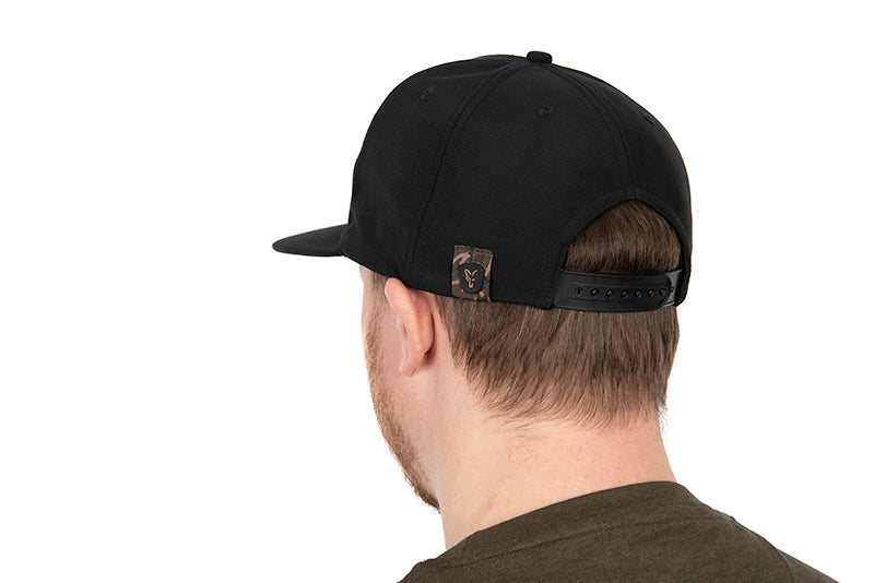 FOX FOX Black / Camo Snapback Hat - Parkfield Angling Centre