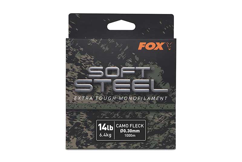 FOX FOX Soft Steel Fleck Camo Mono - Parkfield Angling Centre