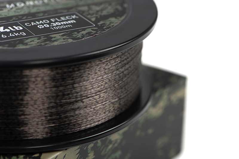 FOX FOX Soft Steel Fleck Camo Mono - Parkfield Angling Centre
