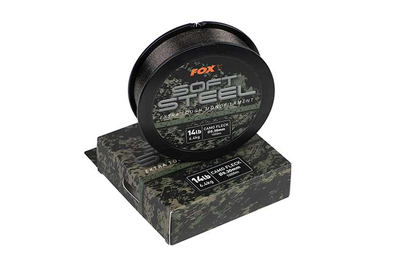 FOX FOX Soft Steel Fleck Camo Mono - Parkfield Angling Centre