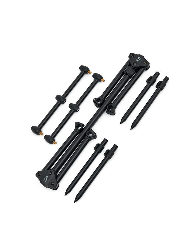 DAIWA DAIWA Black Widow Low Level 3 Rod Pod - Parkfield Angling Centre