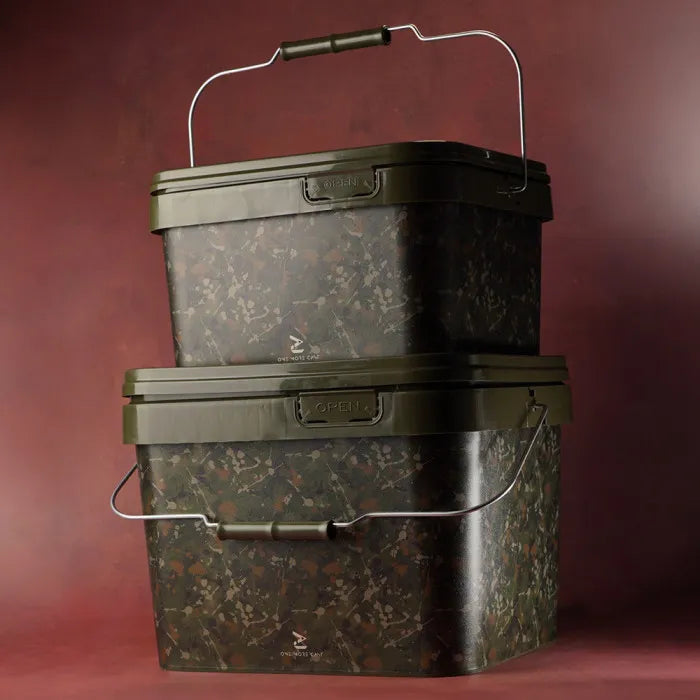 OMC OMC Splash Camo Bucket 10L Square - Parkfield Angling Centre