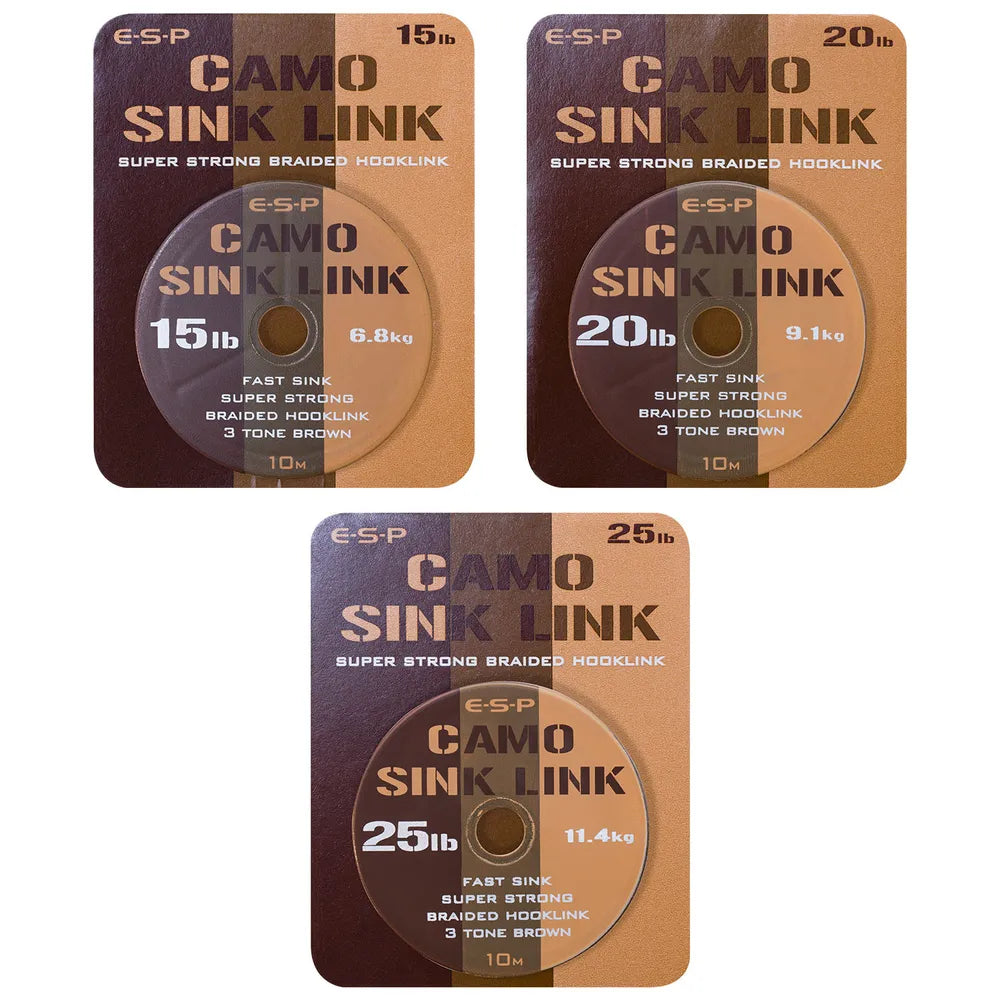 ESP ESP Camo Sink Link Brown - Parkfield Angling Centre
