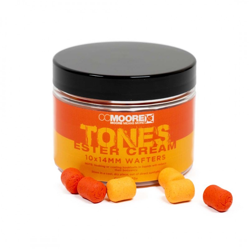 CC MOORE CC MOORE New Ester Cream Tones Dumbell Wafters 10x14mm (65) - Parkfield Angling Centre