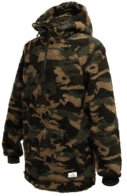 Parkfield Angling Centre Fortis Sherpa Camo fleece - Parkfield Angling Centre