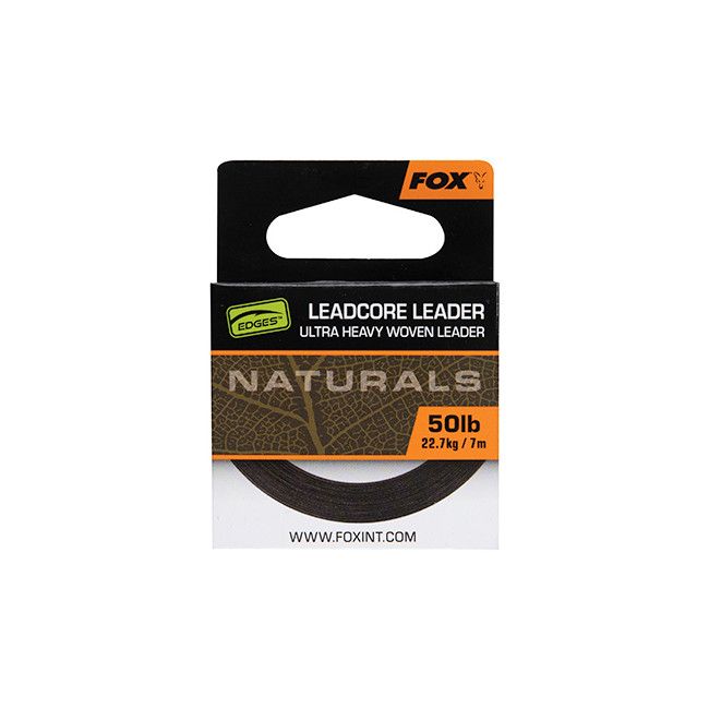 FOX FOX Naturals Leadcore 50lb-22.7Kg - Parkfield Angling Centre