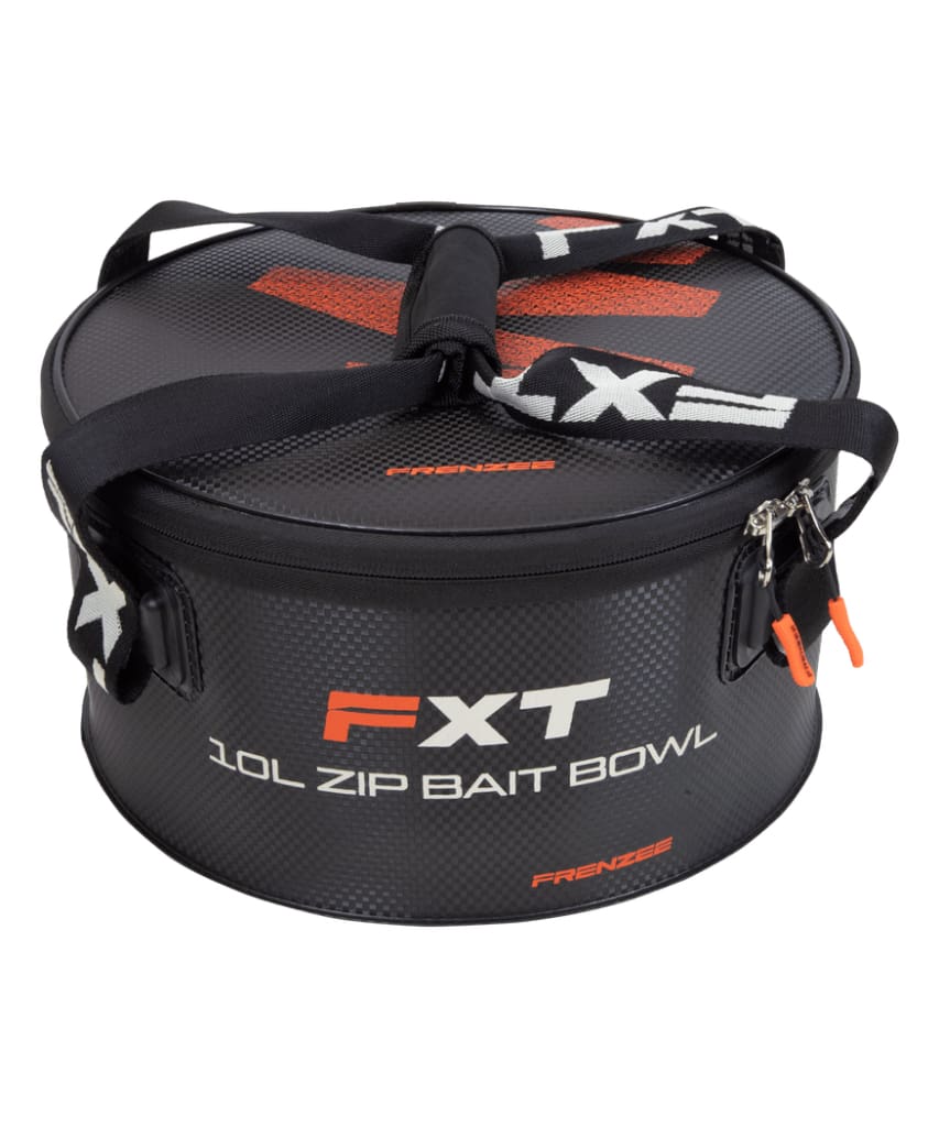 FRENZEE FRENZEE FXT EVA 10L Zipped Groundbait Bowl - Parkfield Angling Centre