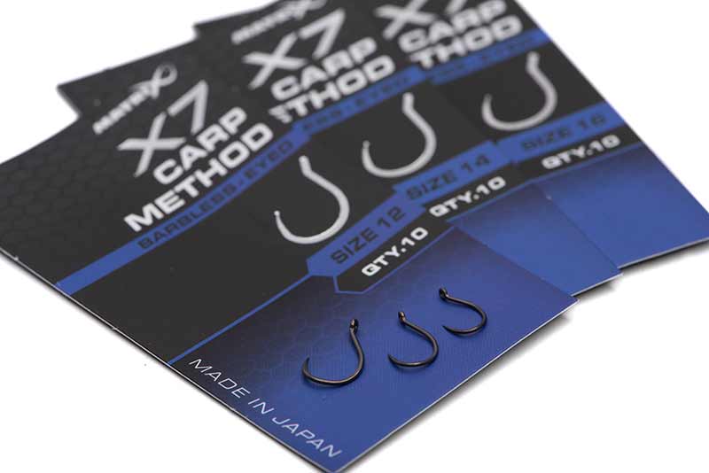 MATRIX MATRIX X7 Carp Method Barbless - Eyed - Parkfield Angling Centre