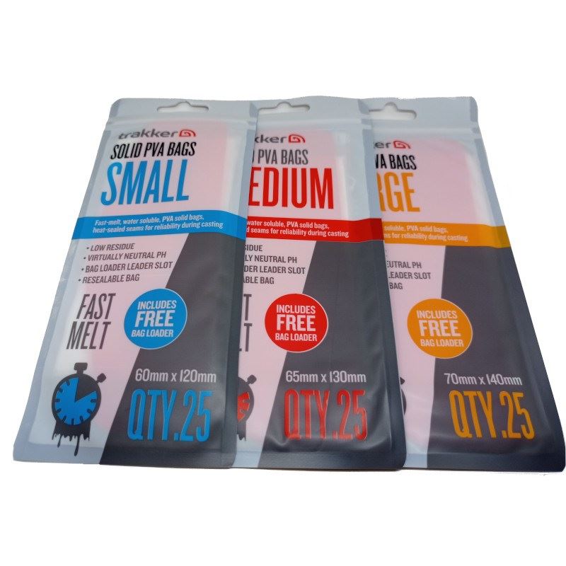 TRAKKER TRAKKER Solid PVA Bags - Parkfield Angling Centre