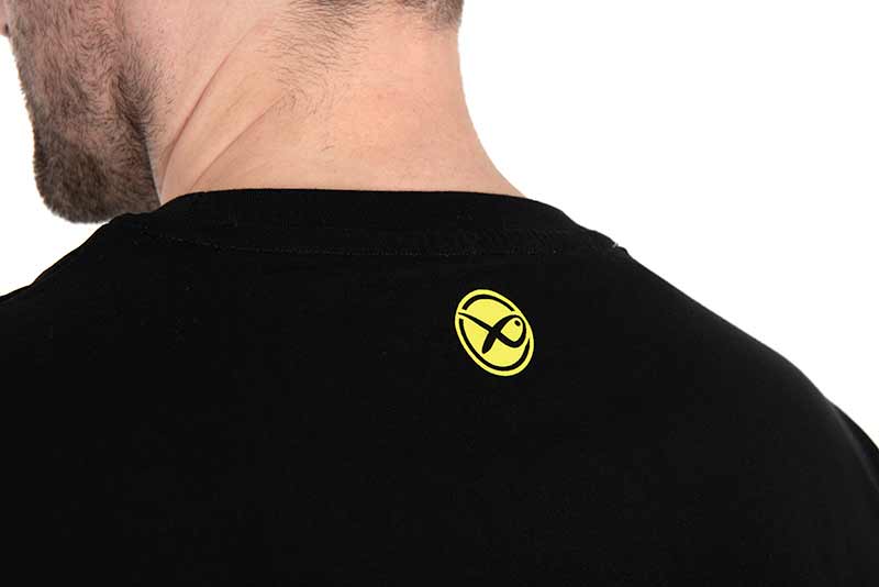 MATRIX MATRIX Hex Print T-Shirt Black - Parkfield Angling Centre