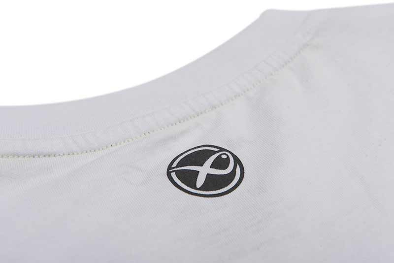 MATRIX MATRIX Hex Print T-Shirt White - Parkfield Angling Centre