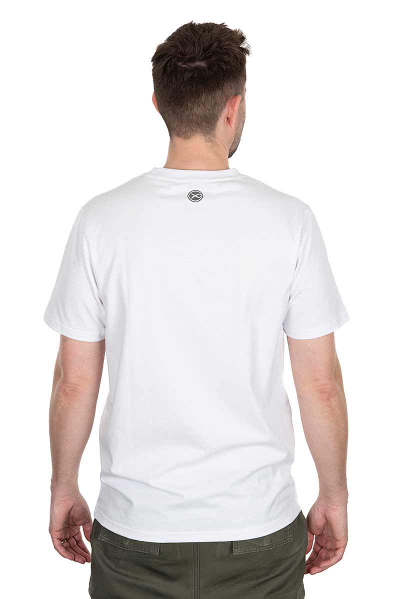 MATRIX MATRIX Hex Print T-Shirt White - Parkfield Angling Centre