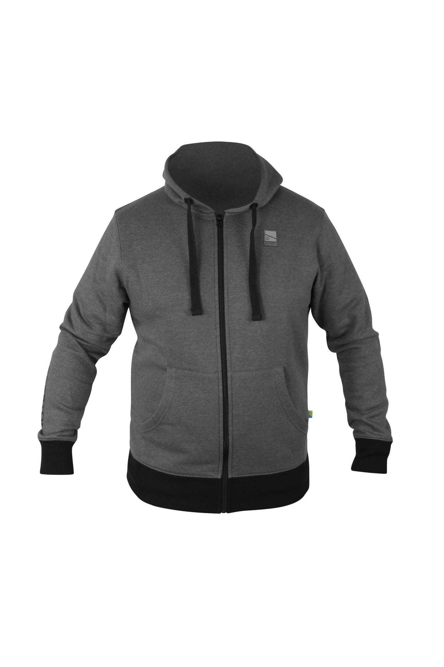 PRESTON PRESTON Grey Zip Hoodie - Parkfield Angling Centre