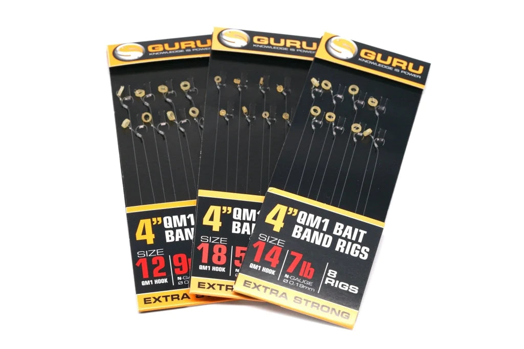 GURU GURU QM1 Bait Band Rig 12 (0.22mm) - Parkfield Angling Centre