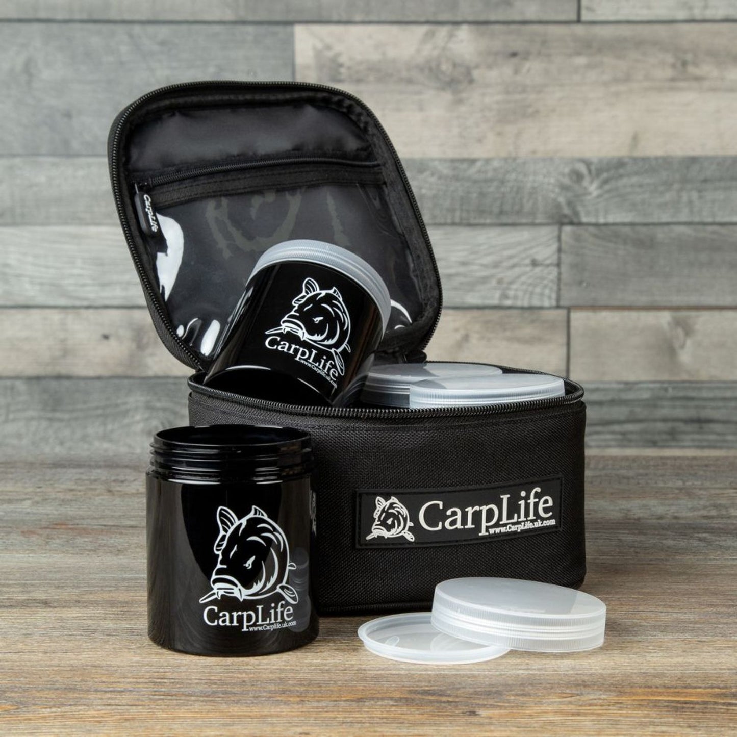 CARPLIFE CARPLIFE Glug Pot Bag with 4 Pots - Parkfield Angling Centre