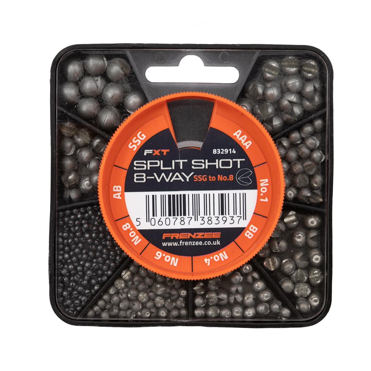 FRENZEE FRENZEE FXT NT Split Shot 8 Way Dispenser and Refills - Parkfield Angling Centre
