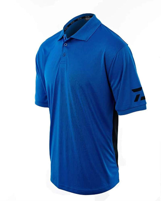 DAIWA DAIWA Accessories Daiwa Polo Shirt Blue - Parkfield Angling Centre