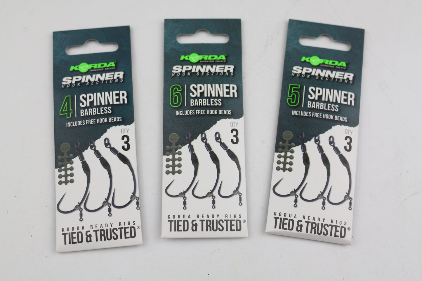 KORDA KORDA Spinner Hook Sections 4B - Parkfield Angling Centre