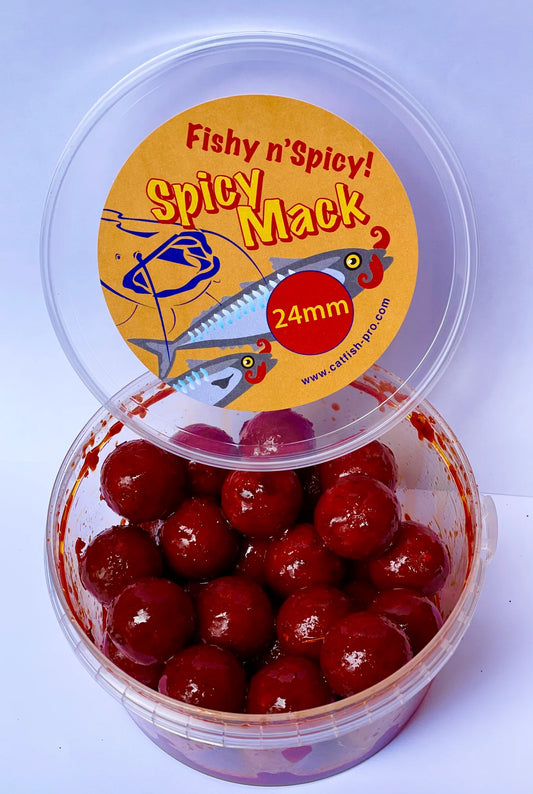 CATFISH PRO CATFISH PRO Spicy Mack 24mm 300g handy pack  - Parkfield Angling Centre