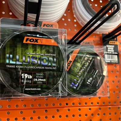 FOX FOX EDGES Illusion Trans Khaki Soft Mainline x 200m 0.390mm 19lb / 8.64kg - Parkfield Angling Centre