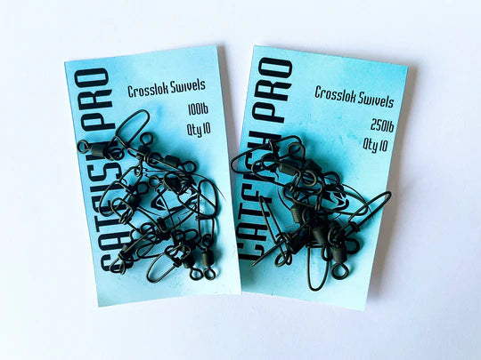 CATFISH PRO CATFISH PRO Cross Lok Swivels - Parkfield Angling Centre