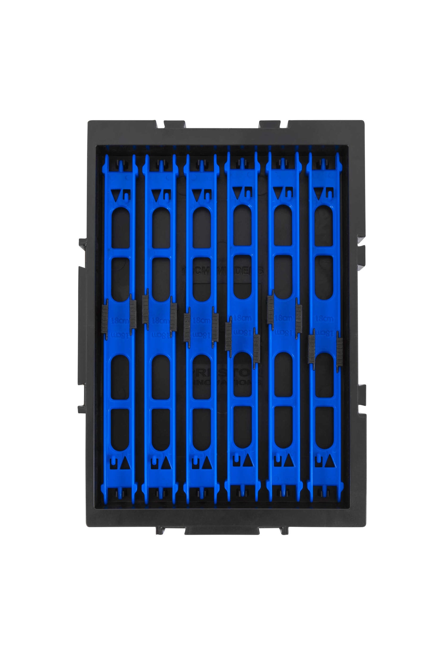PRESTON PRESTON INTERLOK WINDER TRAY AND WINDERS PRESTON INTERLOK WINDER TRAY - 18CM BLUE - Parkfield Angling Centre