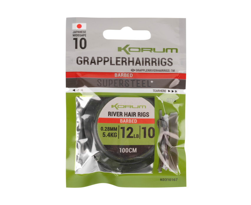 KORUM KORUM Power Hair Rigs 1m - Parkfield Angling Centre